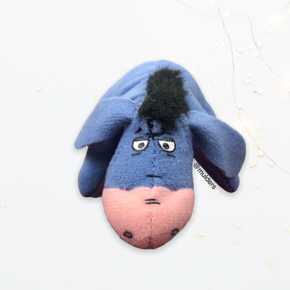 3/$15 🌻 Vintage Disney 2000s Y2k Winnie The Pooh Eeyore Mini Plush - Picture 1 of 7